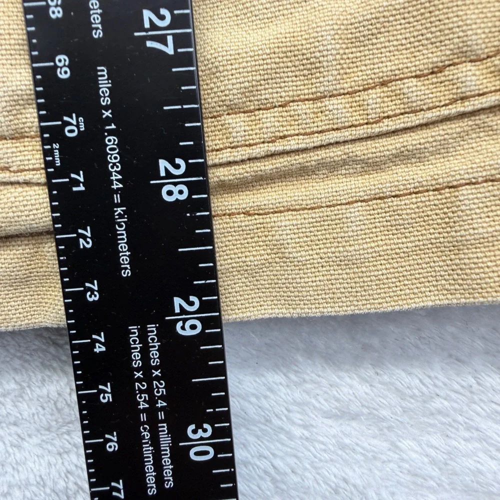 Vintage 80s L.L. Bean Field Coat M Tan Original Barn Jacket Plaid wool Lined - Picture 8 of 12